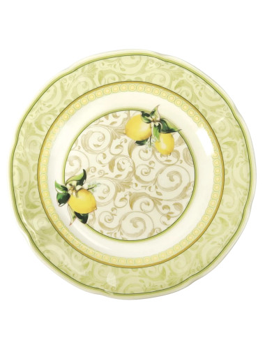 TAVOLA 18 PEZZI LIMONI NEW BONE CHINA | Brandani