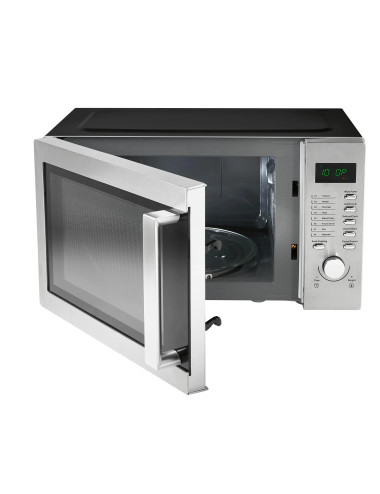 TECHNO COLLECTION 23 LT METAL/GLASS MICROWAVE | Brandani