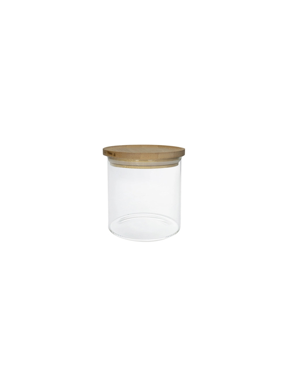 BARATTOLO VETRO BOROSILICATO C/COPERCHIO BAMBOO 500ML  | Brandani