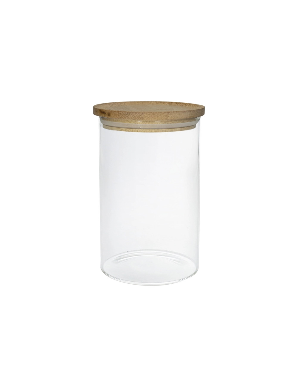 BARATTOLO VETRO BOROSILICATO C/COPERCHIO BAMBOO 1100ML | Brandani