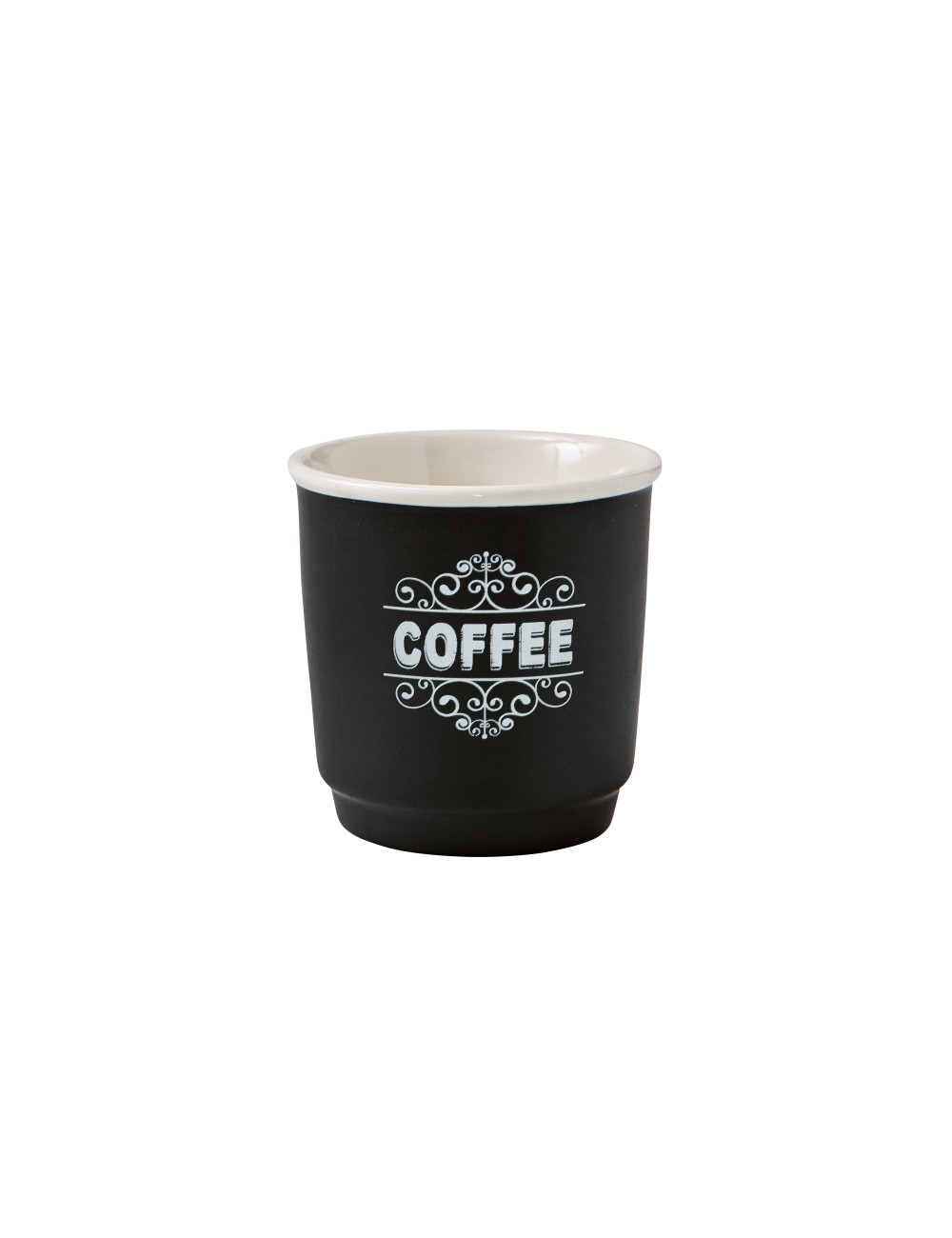 NEW BONE CHINA COFFEE CUP ASSORTED COLORS AND DECORATIONS  | Brandani