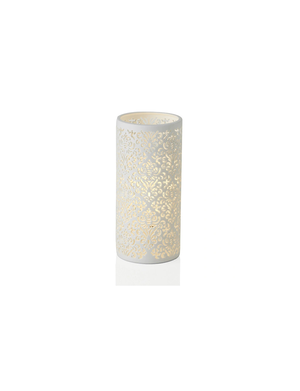 PORCELAIN JACQUARD TABLE LAMP | Brandani