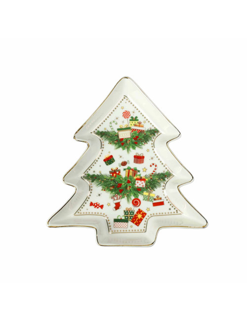 VASSOIETTO ELFOMAGIA ALBERO NEW BONE CHINA | Brandani