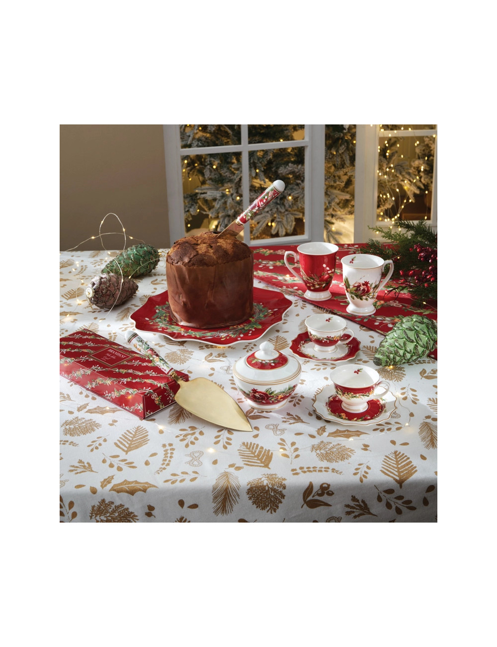 TAZZINA CAFFE CAROL SET 2 PZ NEW BONE CHINA | Brandani