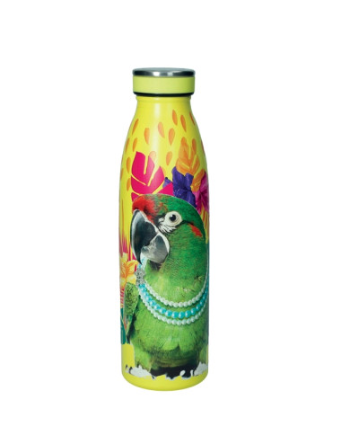 BOTTIGLIA TERMICA FUNNY ZOO 500ML C/CHIUS ERM SOGG.ASS INOX | Brandani