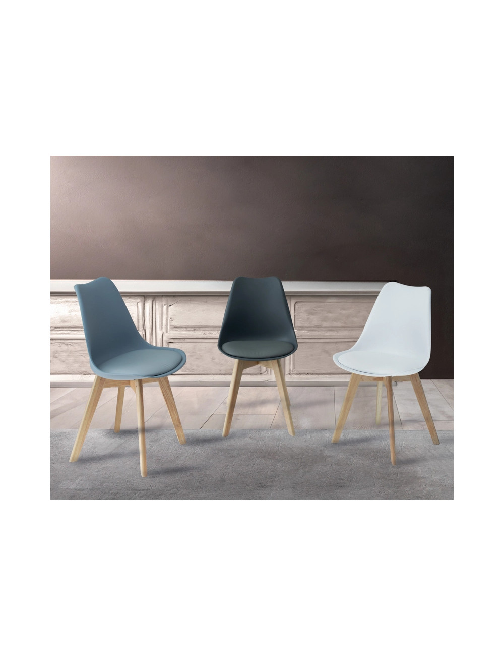 WHITE SCANDI CHAIR  | Brandani