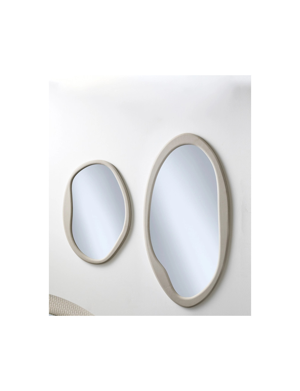 TURTLEDOVE LITTLE MIRROR MDF/PVC | Brandani