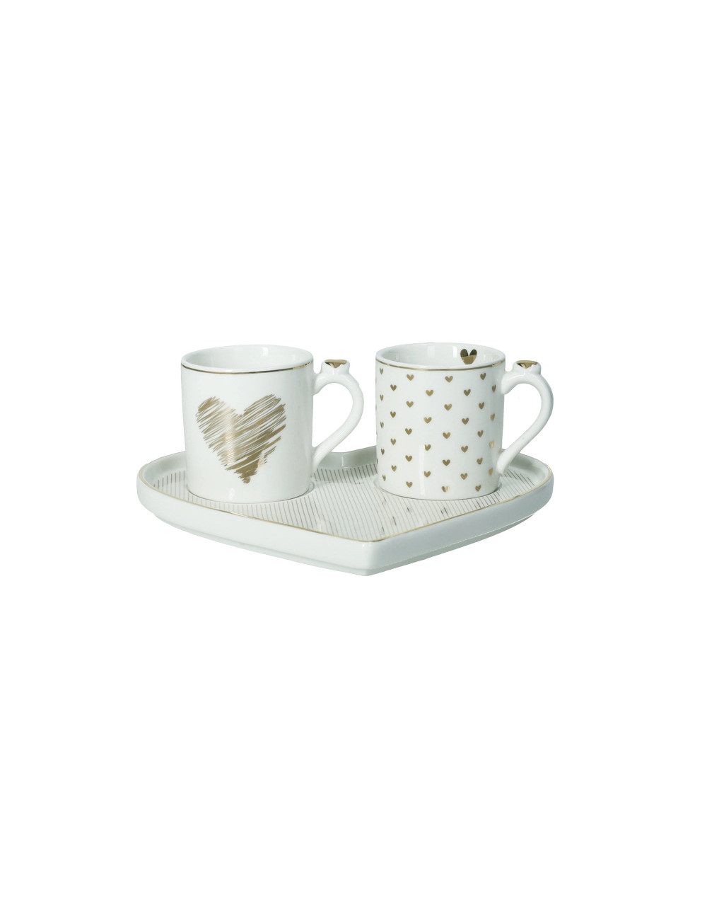 TETE A TETE AMORE MIO RIGHE NEW BONE CHINA | Brandani