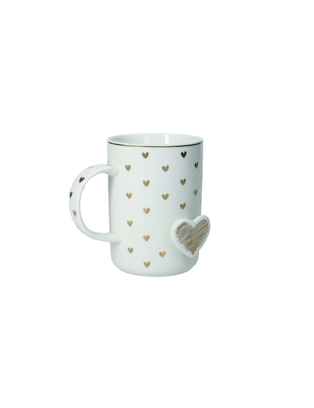 MUG AMORE MIO CUORI NEW BONE CHINA | Brandani