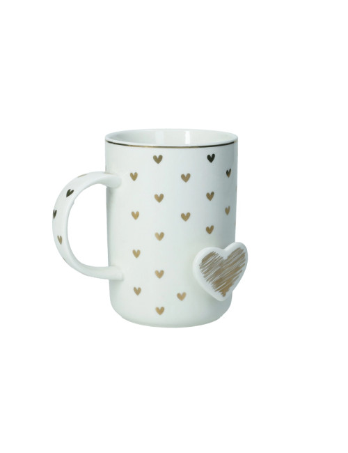 MUG AMORE MIO CUORI NEW BONE CHINA | Brandani