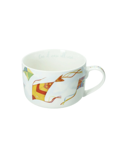 TAZZA COLAZIONE ARIA NEW BONE CHINA | Brandani