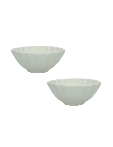 CIOTOLA CALIPSO AVORIO SET 2 PZ STONEWARE | Brandani