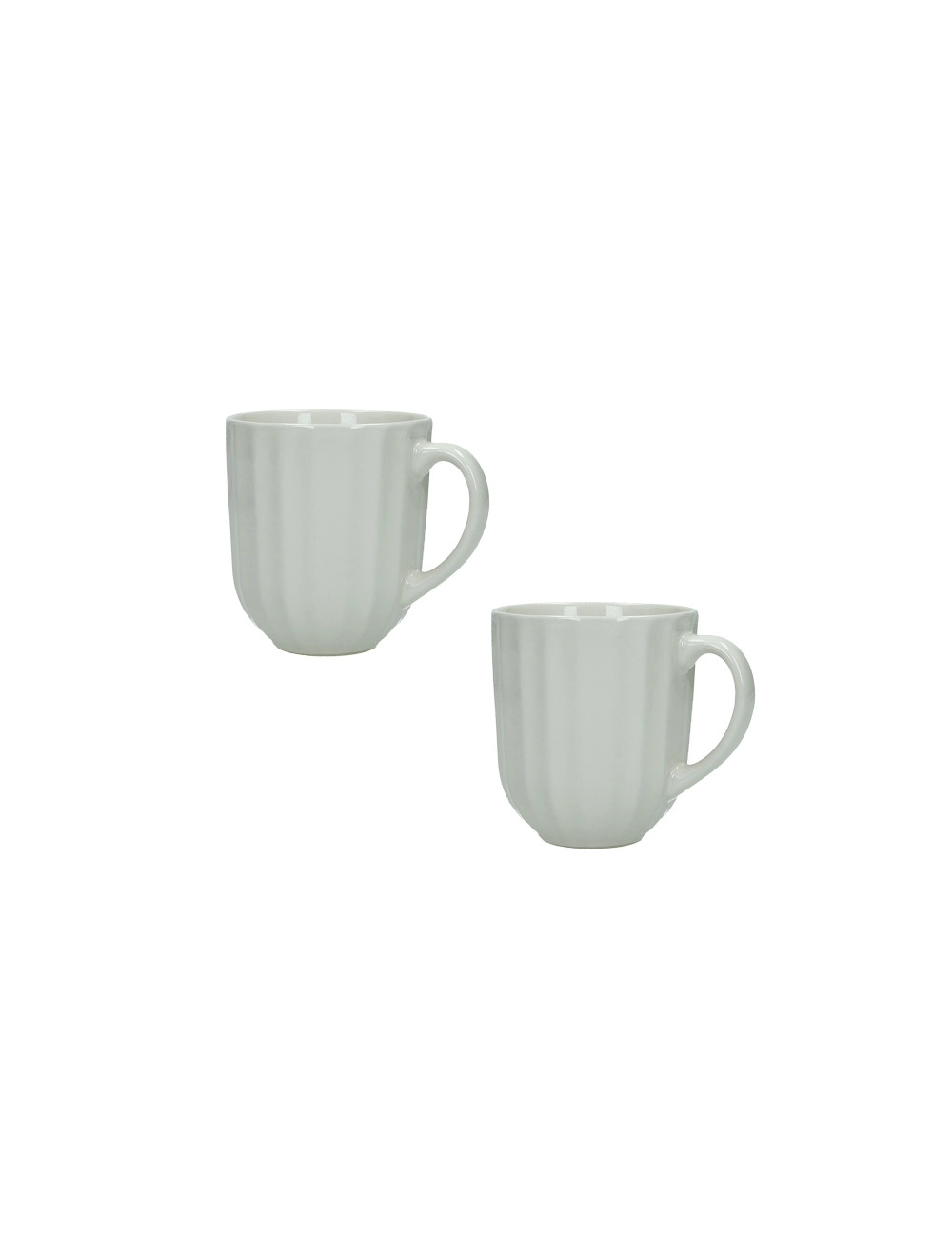 MUG CALIPSO AVORIO SET 2 PZ STONEWARE | Brandani