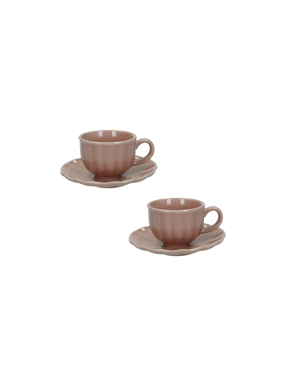 TAZZINA CAFFE' CALIPSO CIPRIA SET 2 PZ STONEWARE | Brandani