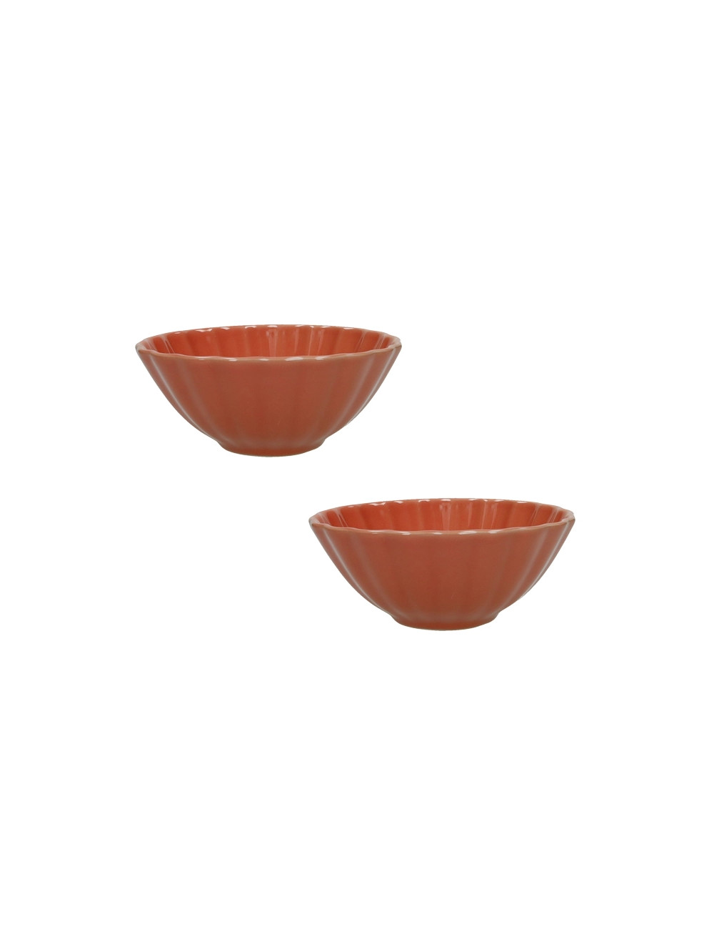 CIOTOLA CALIPSO ARANCIONE SET 2 PZ STONEWARE | Brandani