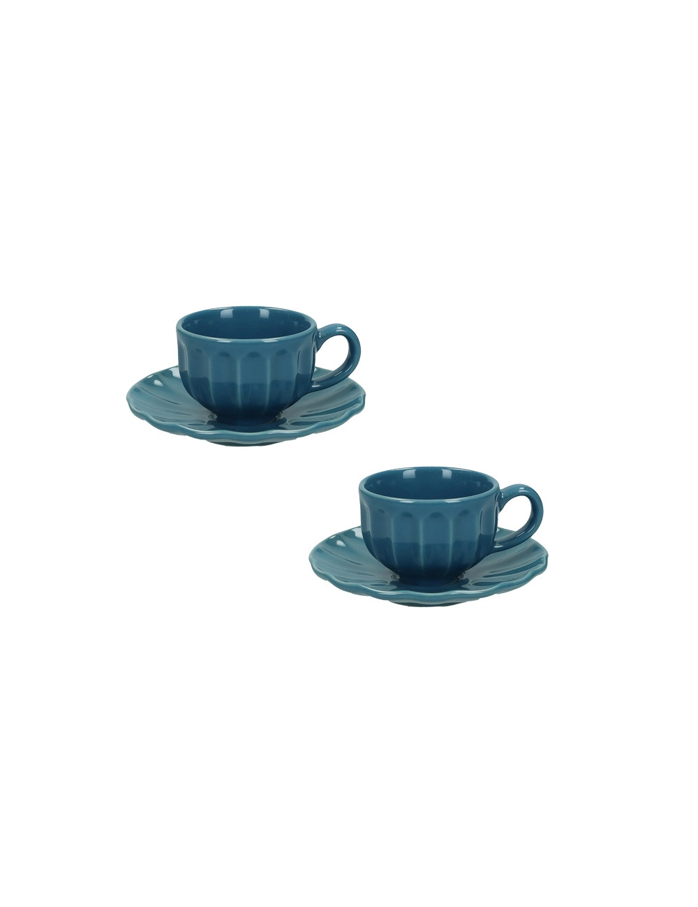 TAZZINA CAFFE' CALIPSO AVIO SET 2 PZ STONEWARE | Brandani