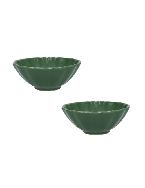 CIOTOLA CALIPSO MENTA SET 2 PZ STONEWARE | Brandani