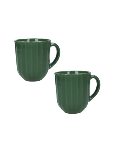 MUG CALIPSO MENTA SET 2 PZ STONEWARE | Brandani