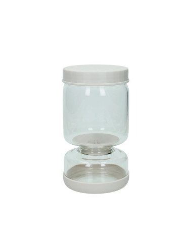 CONTAINER SCOLA E SERVI SAND GLASS/SILICON/PP | Brandani