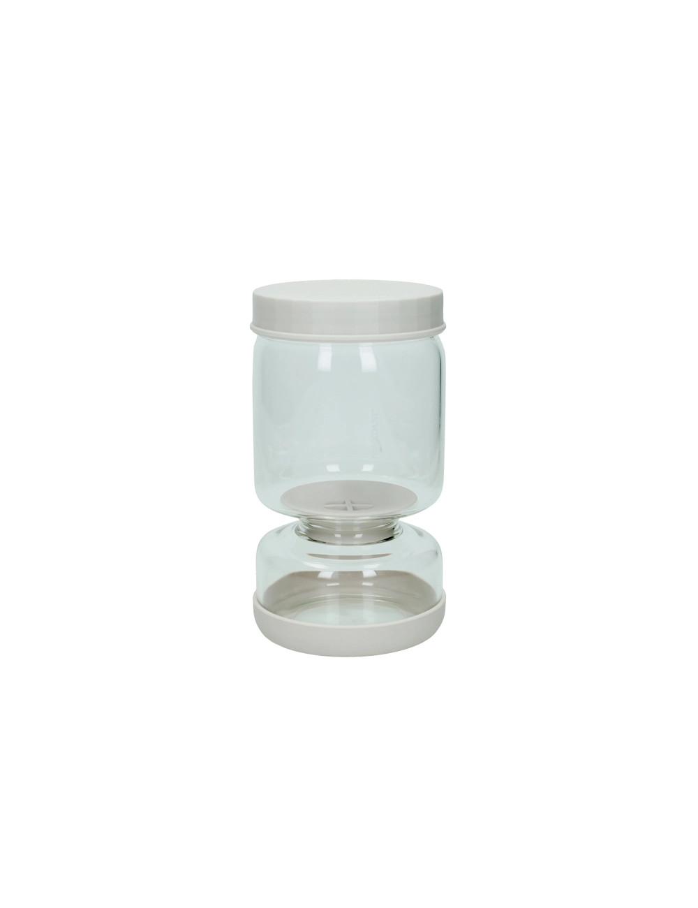 CONTAINER SCOLA E SERVI SAND GLASS/SILICON/PP | Brandani