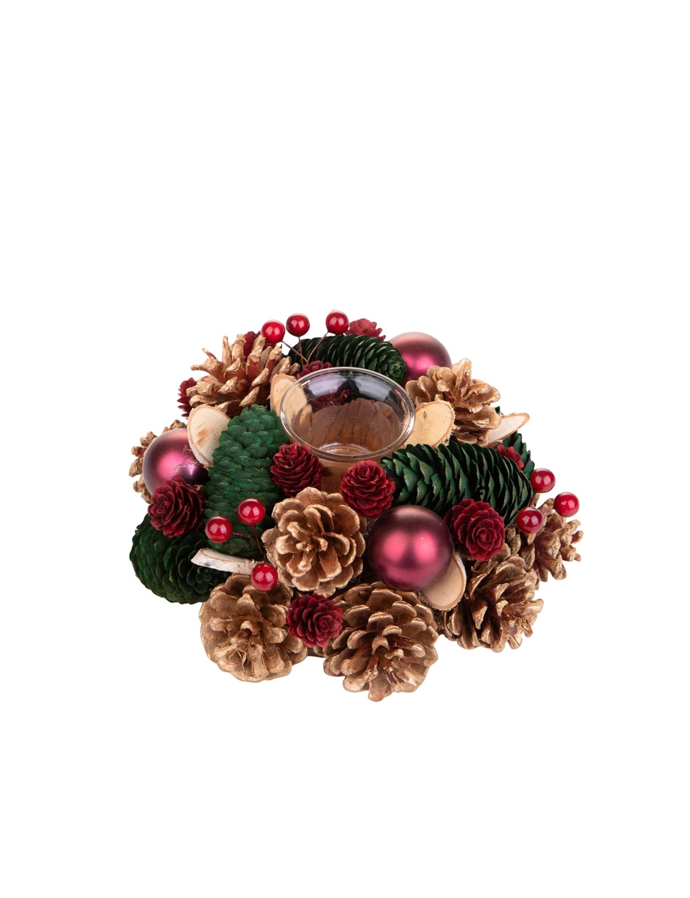 PORTA CANDELA VETRO CON POT-POURRI | Brandani PORTA CANDELA VETRO CON POT-POURRI | Brandani