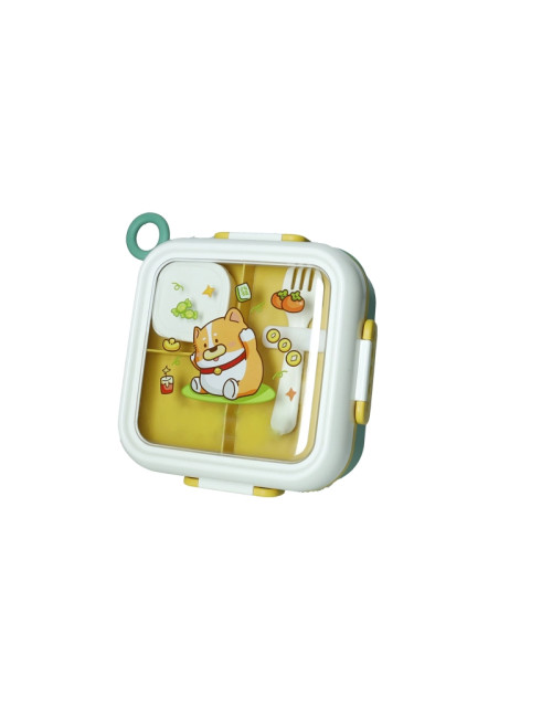 LUNCH BOX SOTTOVUOTO L'ORA DELLA PAPPA C/FORCHETTA, PORTACO | Brandani