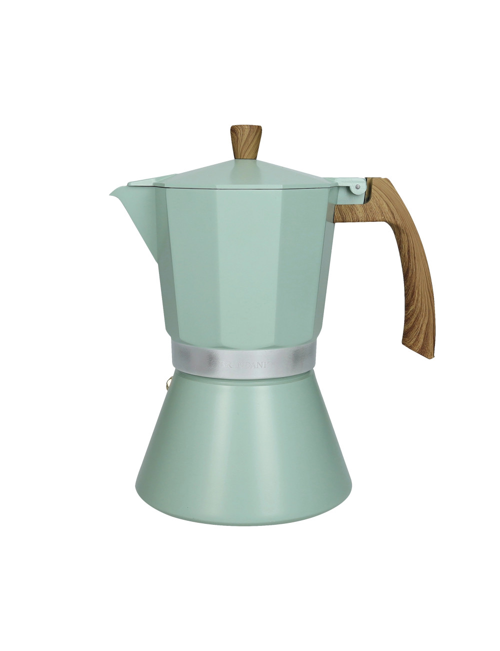 CAFFETTIERA TUTTINSIEME TIFFANY 12 TAZZE ALLUMINIO | Brandani CAFFETTIERA TUTTINSIEME TIFFANY 12 TAZZE ALLUMINIO | Brandani