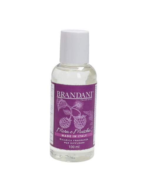 RICARICA FRAGRANZA MORA E MUSCHIO 100ML CAPSULA FLIP TOP | Brandani
