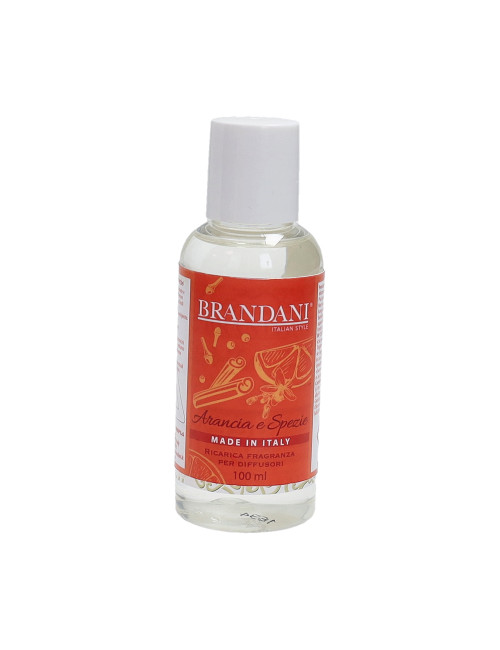 RICARICA FRAGRANZA ARANCIA ESPEZIE 100ML CAPSULA FLIP TOP | Brandani