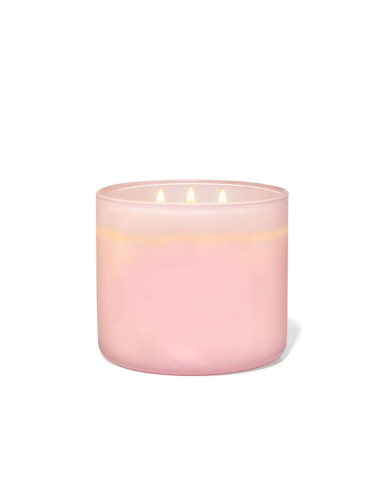 CANDELA PROFUMATA 3 STOPPINI PINK CERA DI SOIA ESSENZA POTP | Brandani