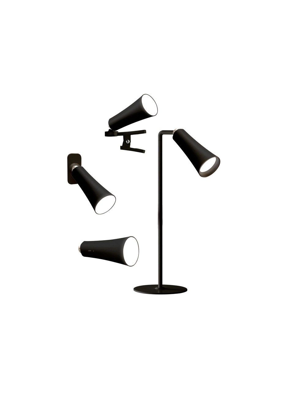LAMPADA LED MOOD 4 IN 1 NERO ABS/PC/METAL | Brandani LAMPADA LED MOOD 4 IN 1 NERO ABS/PC/METAL | Brandani
