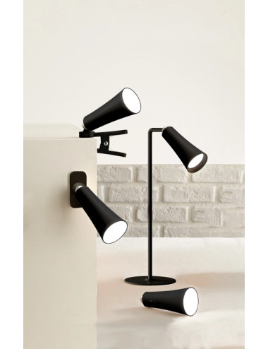 LAMPADA LED MOOD 4 IN 1 NERO ABS/PC/METAL | Brandani