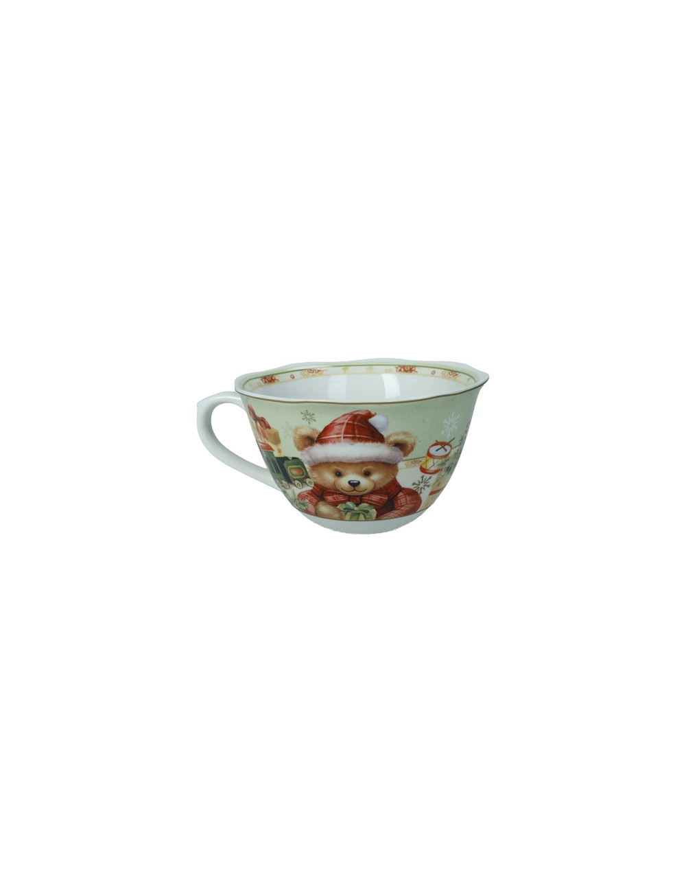 TAZZA COLAZIONE COCCOLE PORCELLANA | Brandani