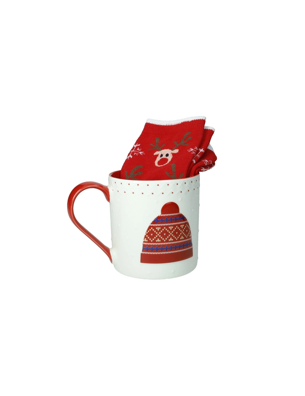 MUG CAPPELLO NEW BONE CHINA C/CALZINI COTONE | Brandani