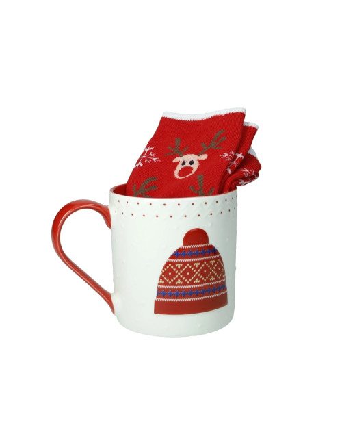 MUG CAPPELLO NEW BONE CHINA C/CALZINI COTONE | Brandani