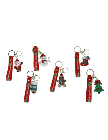 CORNICE PORTAOGGETTI PVC C/PORTACHIAVI CHRISTMAS SILICONE D | Brandani