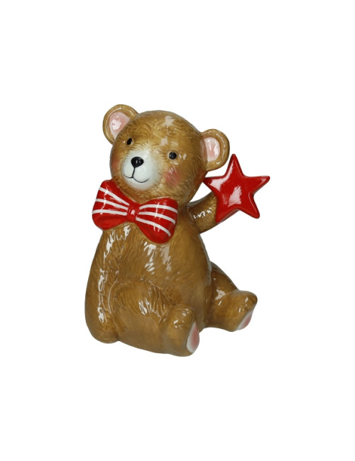 SALVADANAIO ORSETTO C/STELLA DOLOMITE | Brandani