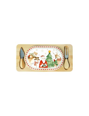 TAGLIERE RACCONTI PORCELLANA C/SUP BAMBOO C/2 COLT FORM INO | Brandani