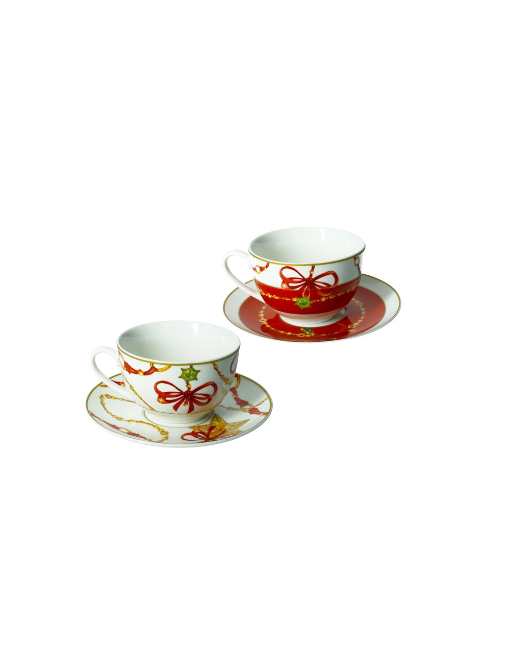TAZZA THE' GIOCO DI LUCI SET 2 PZ NEW BONE CHINA | Brandani