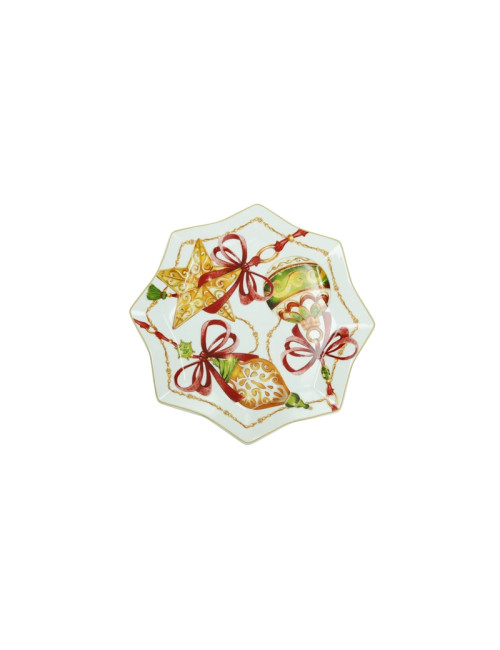 VASSOIO STELLA GIOCO DI LUCI NEW BONE CHINA | Brandani