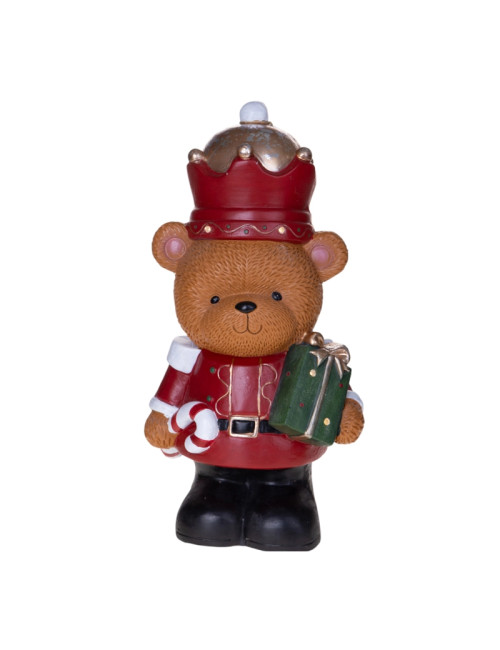 ORSETTO C/PACCO DONO LED RESINA | Brandani