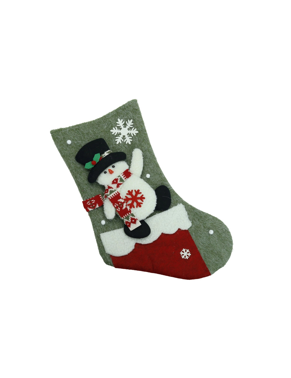 CALZA EPIFANIA CAMINO SNOWMAN POLIESTERE/TESSUTO NON TESSUT | Brandani