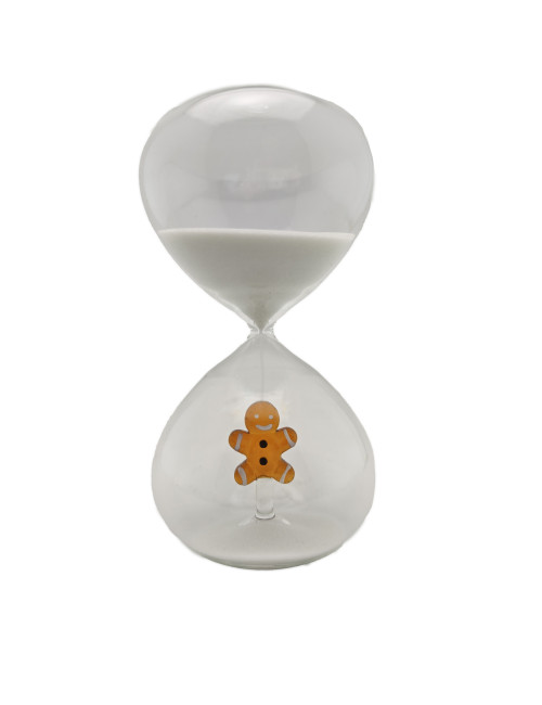 CLESSIDRA GINGERBREAD C/SABBIA BIANCO VETRO | Brandani