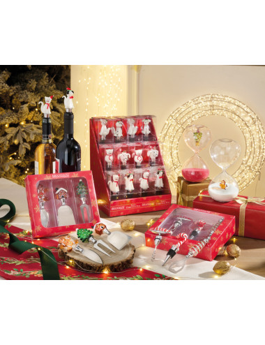 CLESSIDRA GINGERBREAD C/SABBIA BIANCO VETRO | Brandani