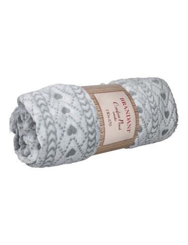 PLAID CUORICINI COLORI ASSORTITI POLIESTERE | Brandani