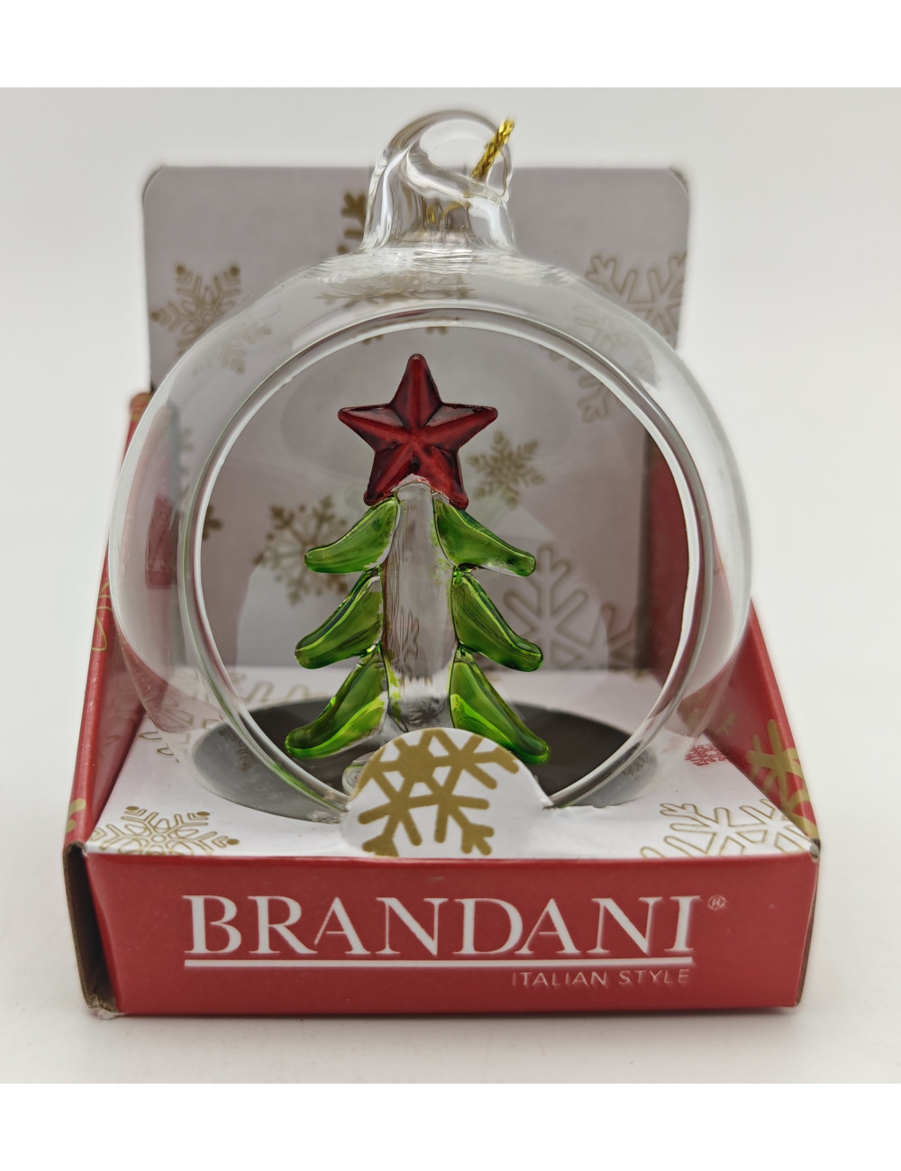 DECORATION PALLINA SOGGETTI ASSORTITI VETRO DISP 12 PZ | Brandani