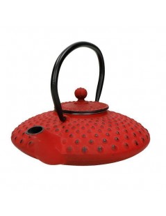 STRAWBERRY TEAPOT CAST IRON WSTAINLESS STEEL FILTER - foto 2
