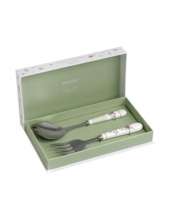 NONNA ROSA 2 PCS SET STAINLESS STEEL SERVERS WITH CERAMIC HANDLE