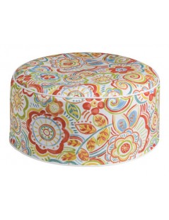 JAQUARD POLYESTER INFLATABLE POUF