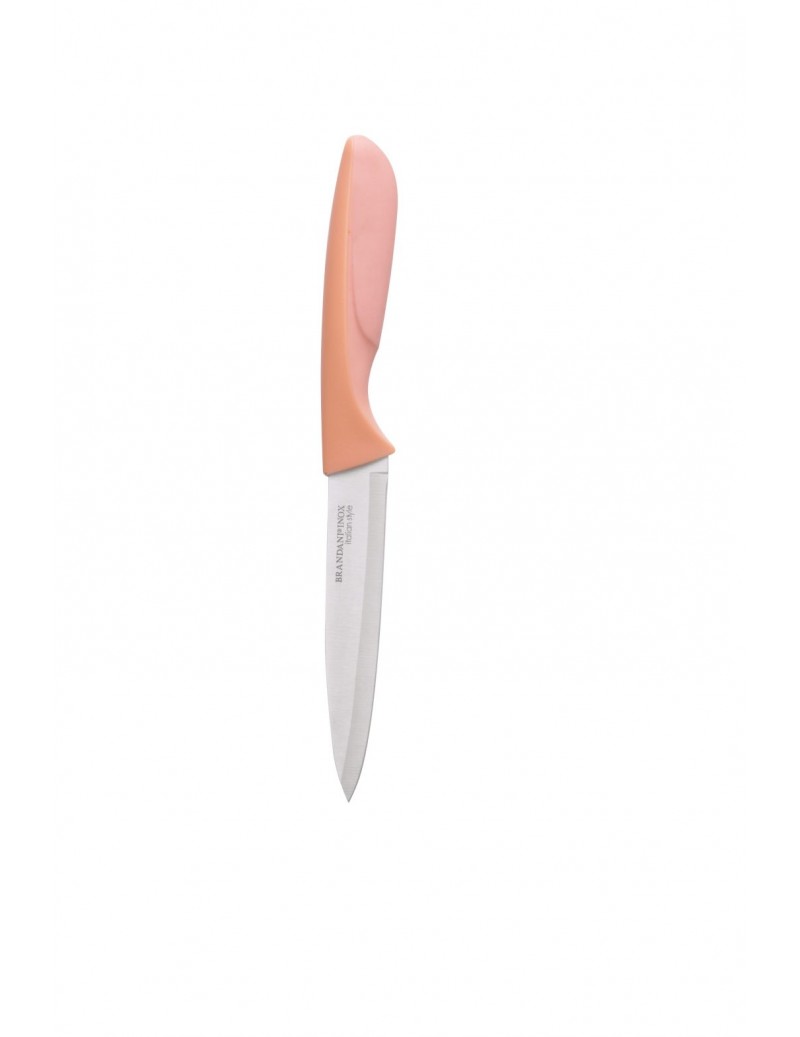 MULTI USE KNIFE SALMON PINK STAINLESS STEEL PPTPR